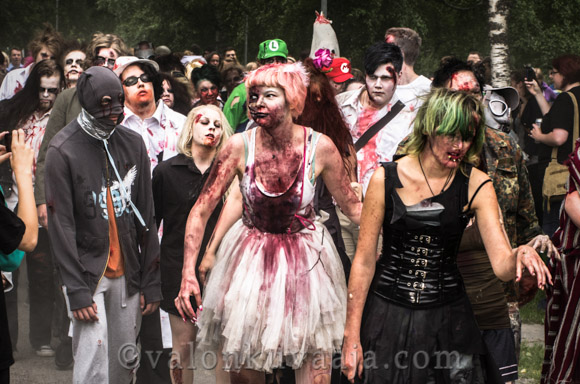 Hämeenlinnan Zombie Walk 2013. Valokuvaaja: Markus Kauppinen