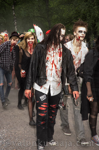 Hämeenlinnan Zombie Walk 2013. Valokuvaaja: Markus Kauppinen
