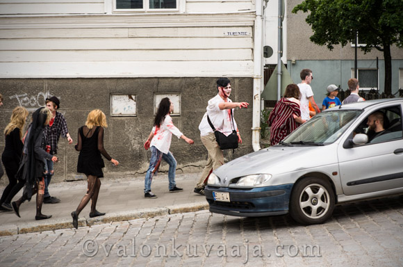 Hämeenlinnan Zombie Walk 2013. Valokuvaaja: Markus Kauppinen