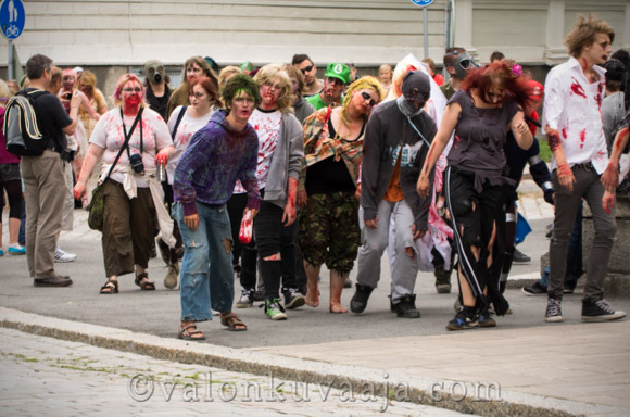 Hämeenlinnan Zombie Walk 2013. Valokuvaaja: Markus Kauppinen