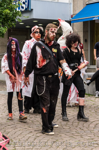 Hämeenlinnan Zombie Walk 2013. Valokuvaaja: Markus Kauppinen