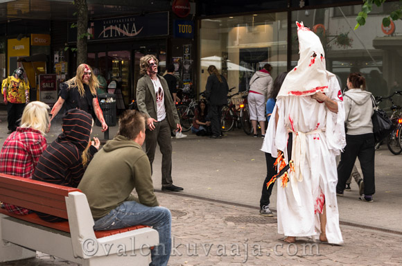 Hämeenlinnan Zombie Walk 2013. Valokuvaaja: Markus Kauppinen