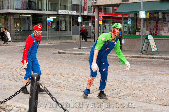 Hämeenlinnan Zombie Walk 2013. Valokuvaaja: Markus Kauppinen