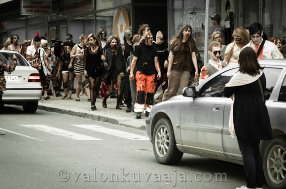 Hämeenlinnan Zombie Walk 2013. Valokuvaaja: Markus Kauppinen